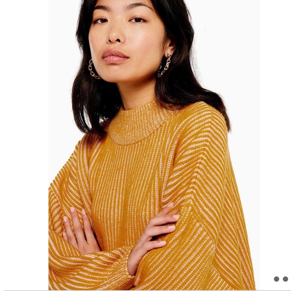 🖤🖤TOP SHOP  MOCK NECK PULLOVER NWT - Picture 3 of 6